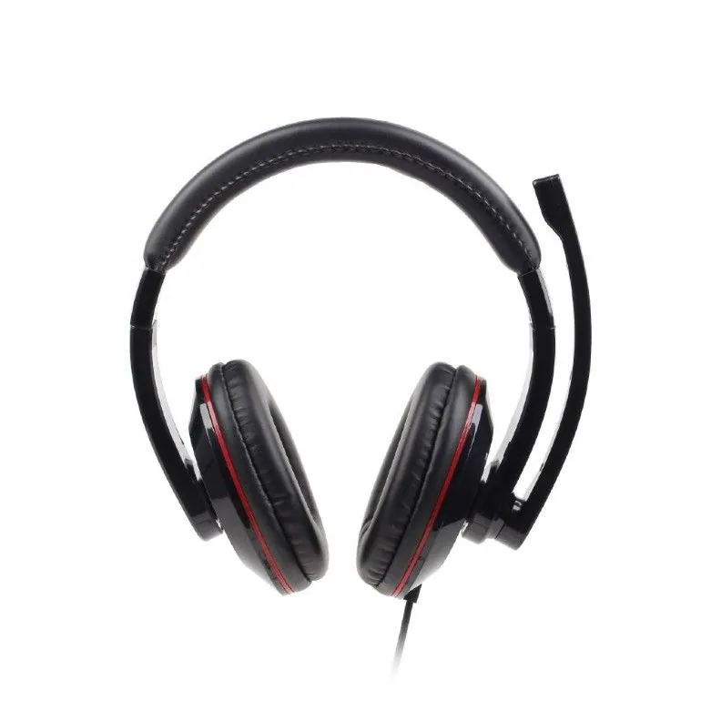 Gembird MHS-U-001 Headset Glossy Black – 4. kép