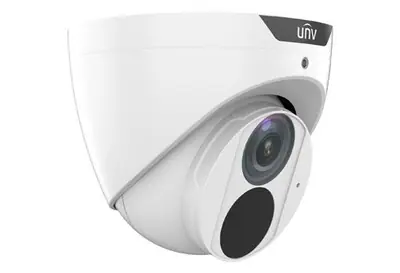 Uniview Prime-I 2MP Lighthunter turret dómkamera, 2.8mm fix objektívvel, mikrofonnal – 2. kép