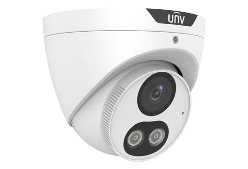 Uniview Prime-III 5MP ColorHunter turret dómkamera, 2.8mm objektívvel, mikrofonnal – 2. kép