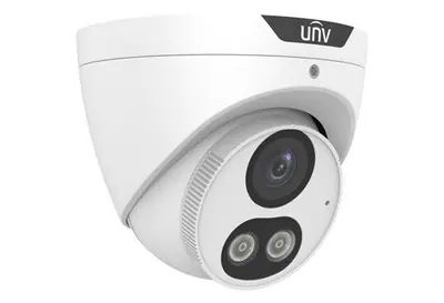 Uniview Prime-III 5MP ColorHunter turret dómkamera, 4mm objektívvel, mikrofonnal – 2. kép