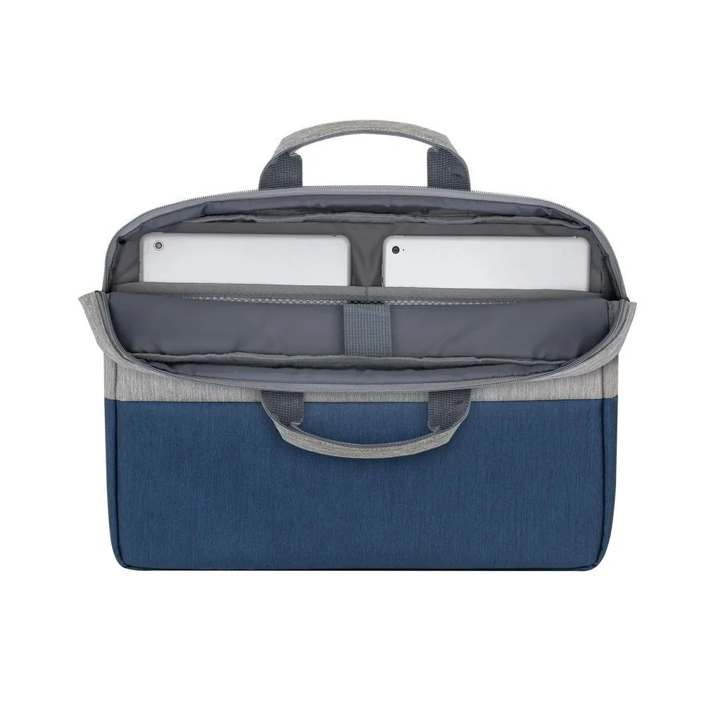 RivaCase 7532 Anti-theft Laptop Bag 15,6" Grey/Dark Blue – 12. kép