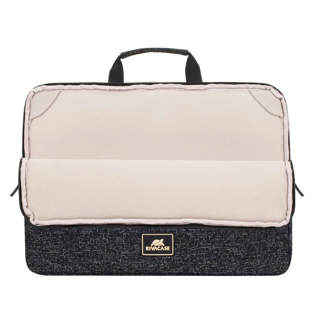 RivaCase 7915 Laptop Sleeve With Handles 15,6" Black – 5. kép
