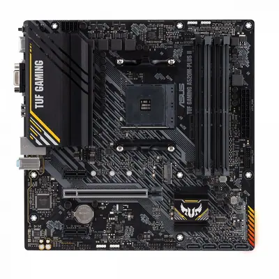 Asus Alaplap - AMD TUF GAMING A520M-PLUS II AM4 (A520, 4xDDR4 4800MHz, 1xGBE LAN, 1xM.2, 4xSATA3, 2xUSB2.0, 4xUSB3.2) – 2. kép