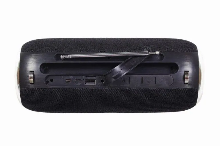 Gembird Portable Bluetooth Speaker With Antenna Black – 3. kép