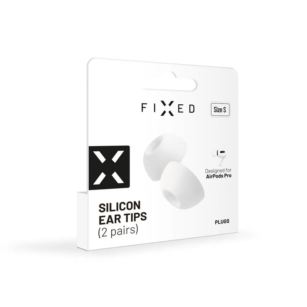 FIXED szilikon fülharang Apple Airpods Pro-hoz, 2 szett/csomag, M méret – 4. kép