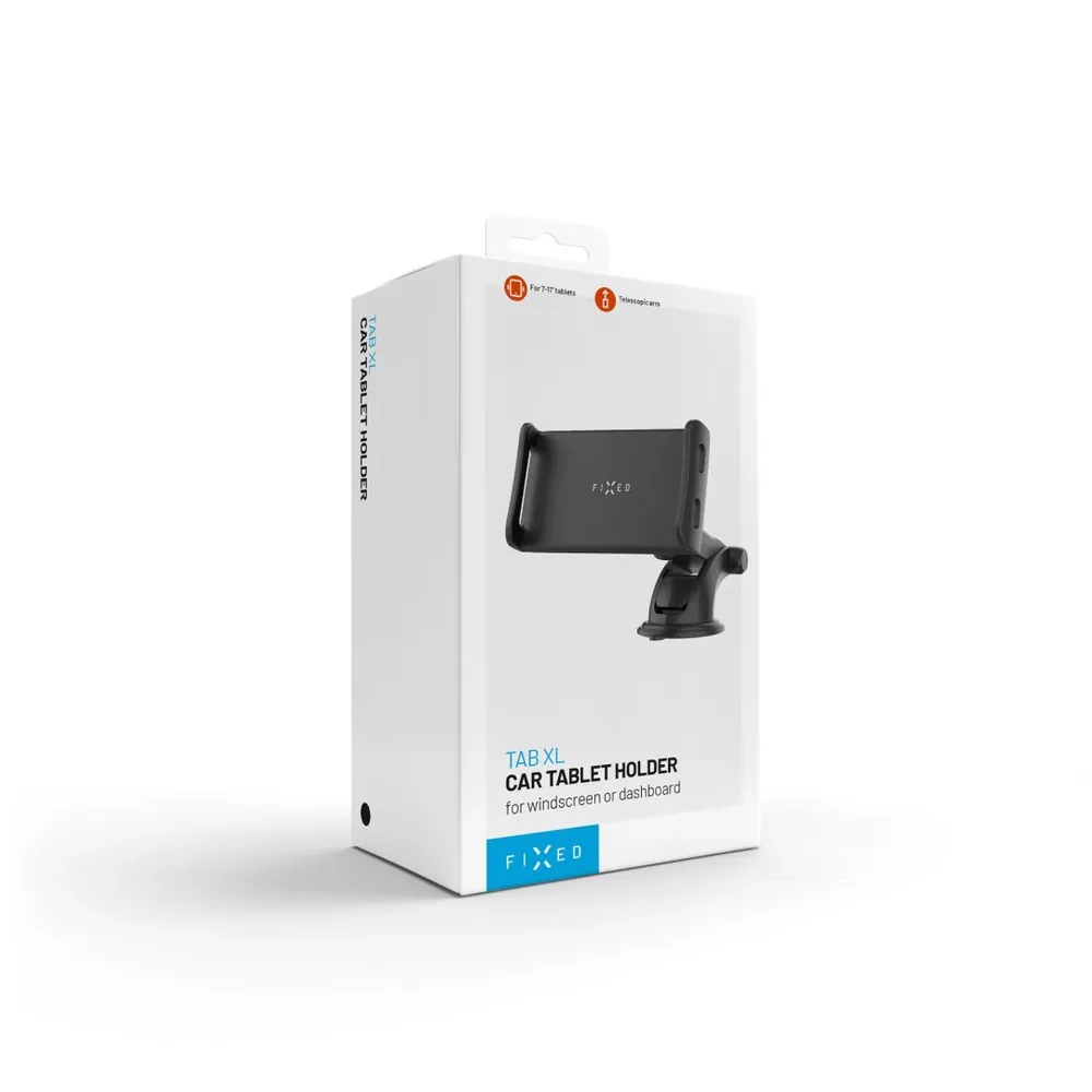 FIXED Univerzális tablet tartó XL with hosszú karral, üvegre vagy műszerfalra rögzíthető, minden 7-11"os tablethez – 11. kép