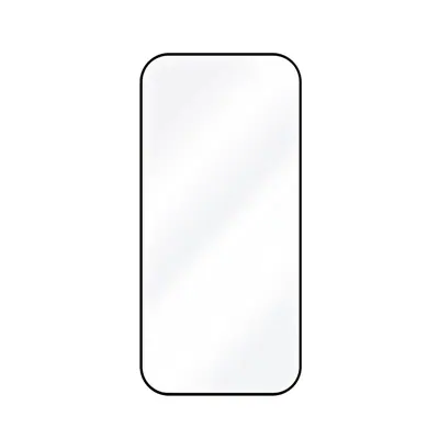FIXED teljes képernyőt védő 2,5D edzett üveg Samsung Galaxy A12 telefonhoz, fekete – 2. kép