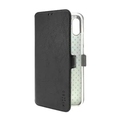 FIXED kinyitható telefontok Oppo A52-höz, fekete – 2. kép