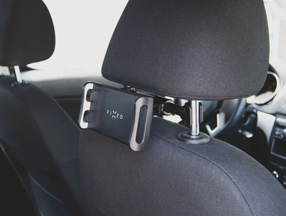 FIXED Tab Passenger 2 táblagép tartó fejtámlára, fekete – 4. kép
