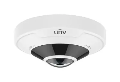 Uniview Pro 4K (12MP) halszem dómkamera, 1.8mm fix objektívvel, mikrofonnal és hangszóróval – 2. kép