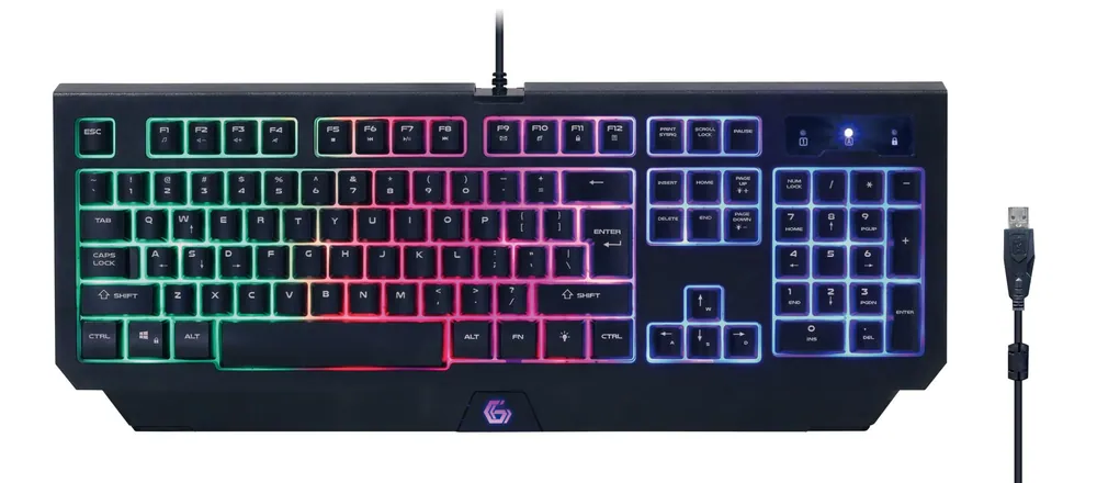 Gembird GGS-UMGL4-01-HU Phantom 4-in-1 Backlight Gaming kit Black HU – 5. kép