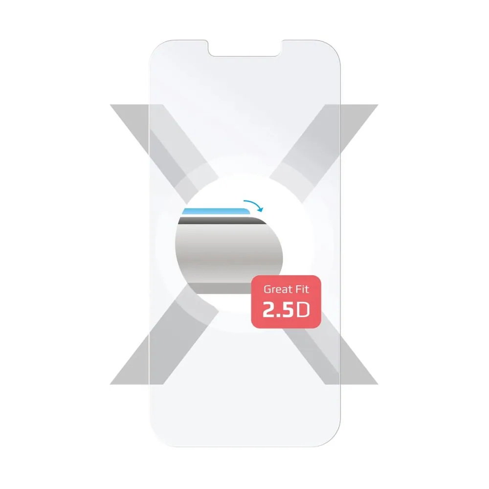 FIXED 2.5D üvegfólia Apple iPhone 13 Mini – 3. kép