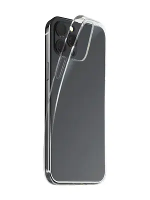 FIXED Slim AntiUV szilikon tok Apple iPhone 13 telefonhoz, átlátszó – 2. kép