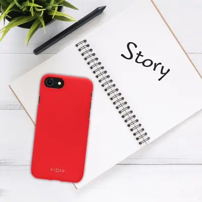FIXED Story szilikon tok Apple iPhone 13 Pro Max telefonhoz, piros – 2. kép