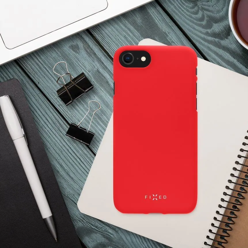 FIXED Story szilikon tok Apple iPhone 13 Pro Max telefonhoz, piros – 3. kép