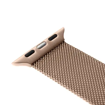 FIXED szíj rozsdamentes hálóval Apple Watch 38/40mm órához, rose gold – 2. kép