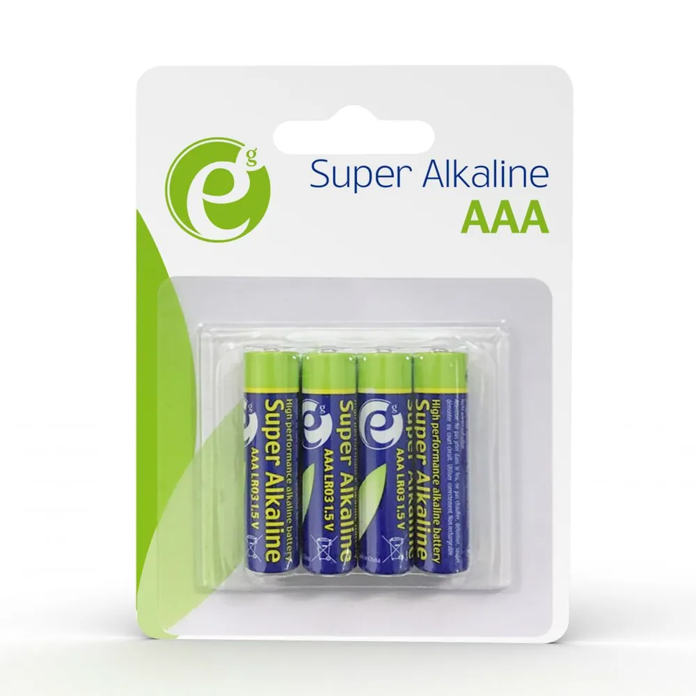Gembird AAA Alkáli Elem 4db/csomag – 2. kép