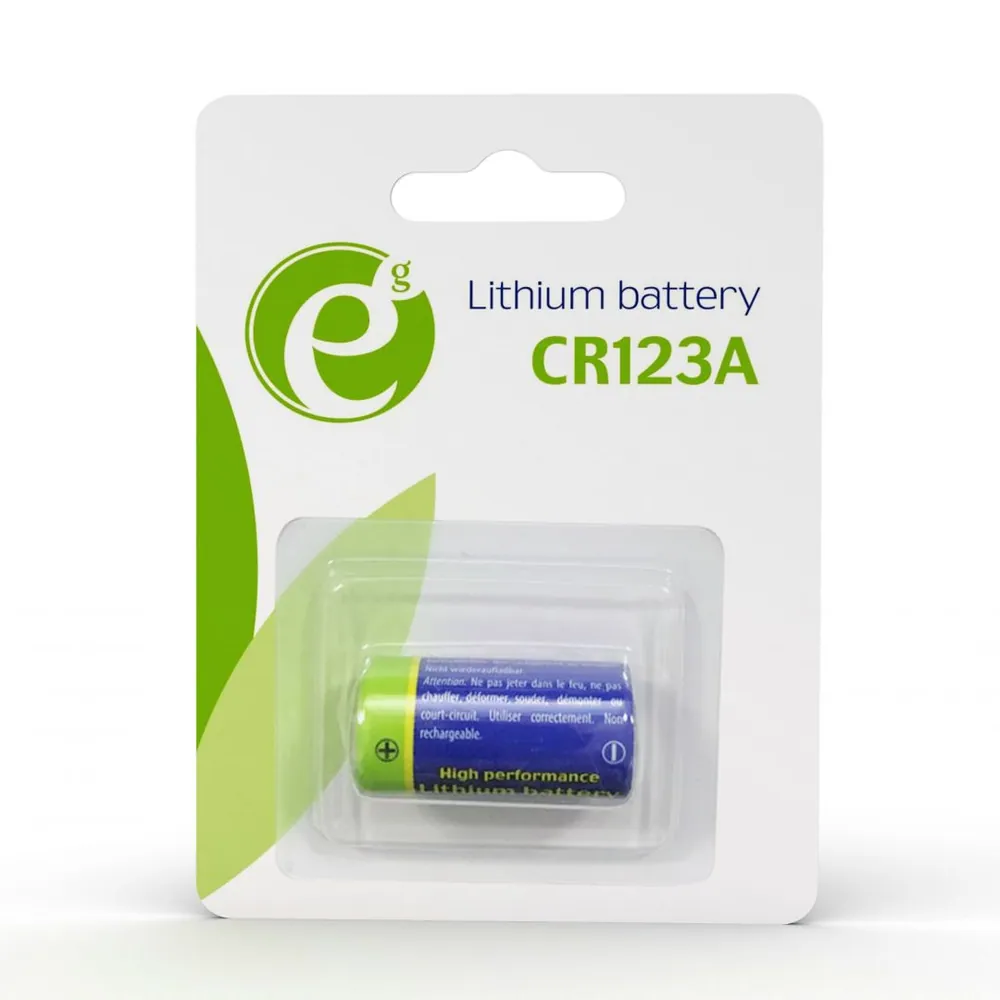 Gembird CR123 Lítium Elem 1db/csomag – 2. kép