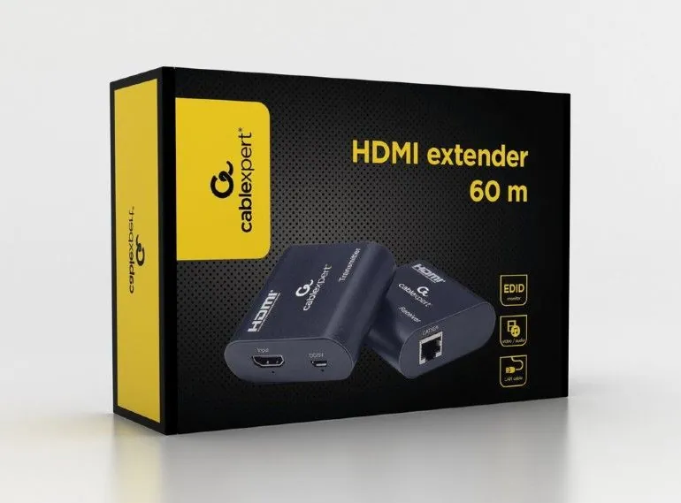 Gembird DEX-HDMI-03 HDMI extender 60m Black – 6. kép