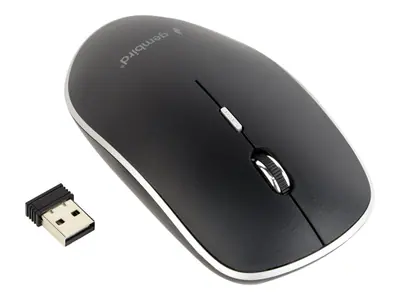 Gembird MUSW-4BS-01 Silent Wireless Optical Mouse Black – 2. kép