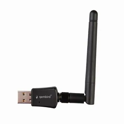 Gembird WNP-UA300P-02 High Power USB WiFi Adapter 300 Mbps Black – 2. kép