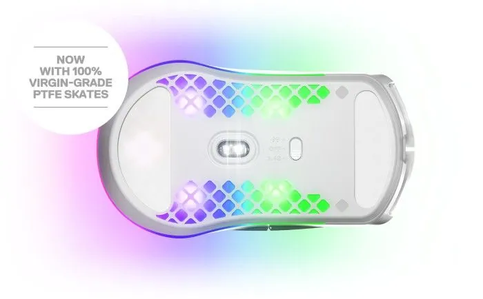 Steelseries Aerox 3 2022 Wireless Gaming Mouse Snow – 4. kép