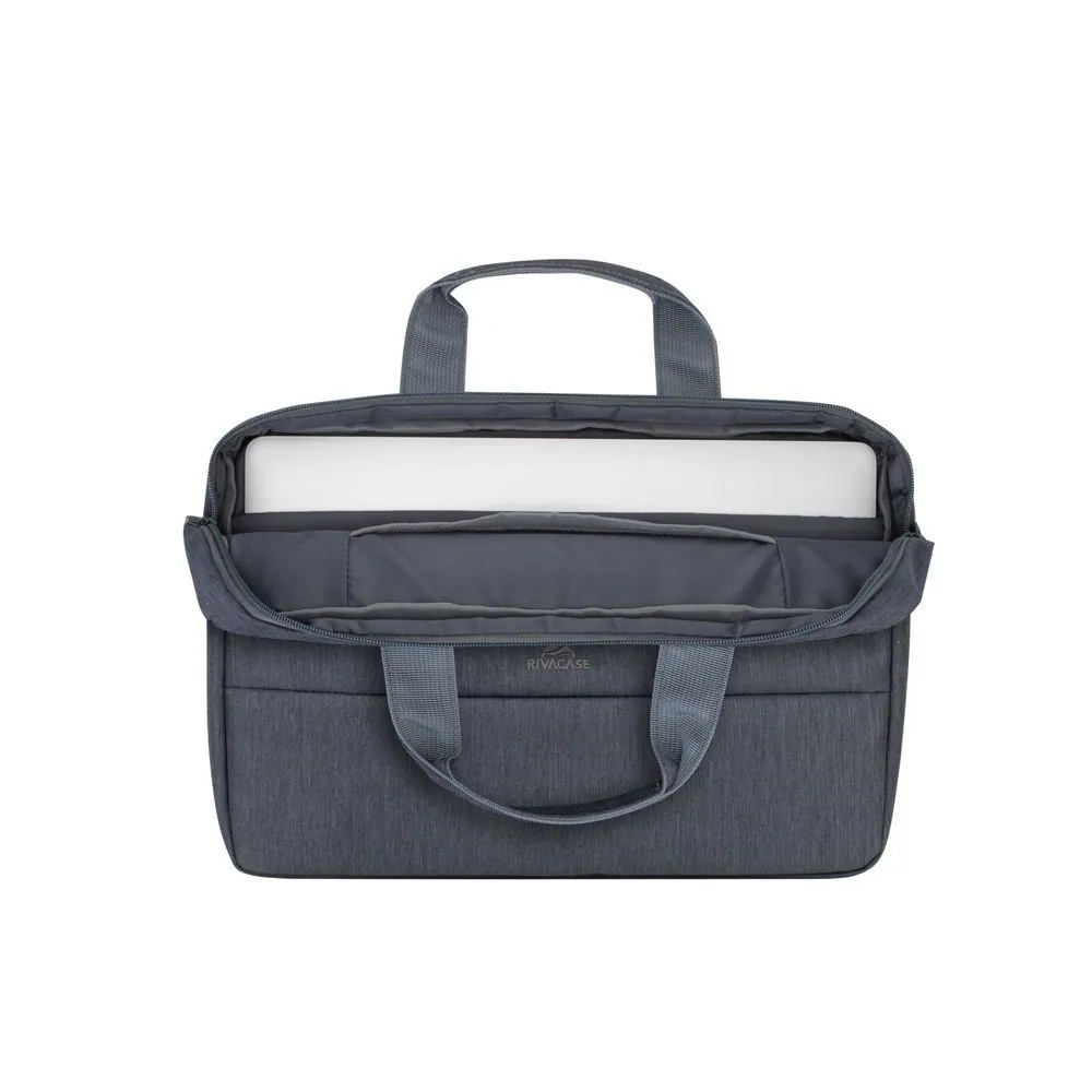 RivaCase 7522 Anti-theft Laptop Bag 14" Dark Grey – 11. kép
