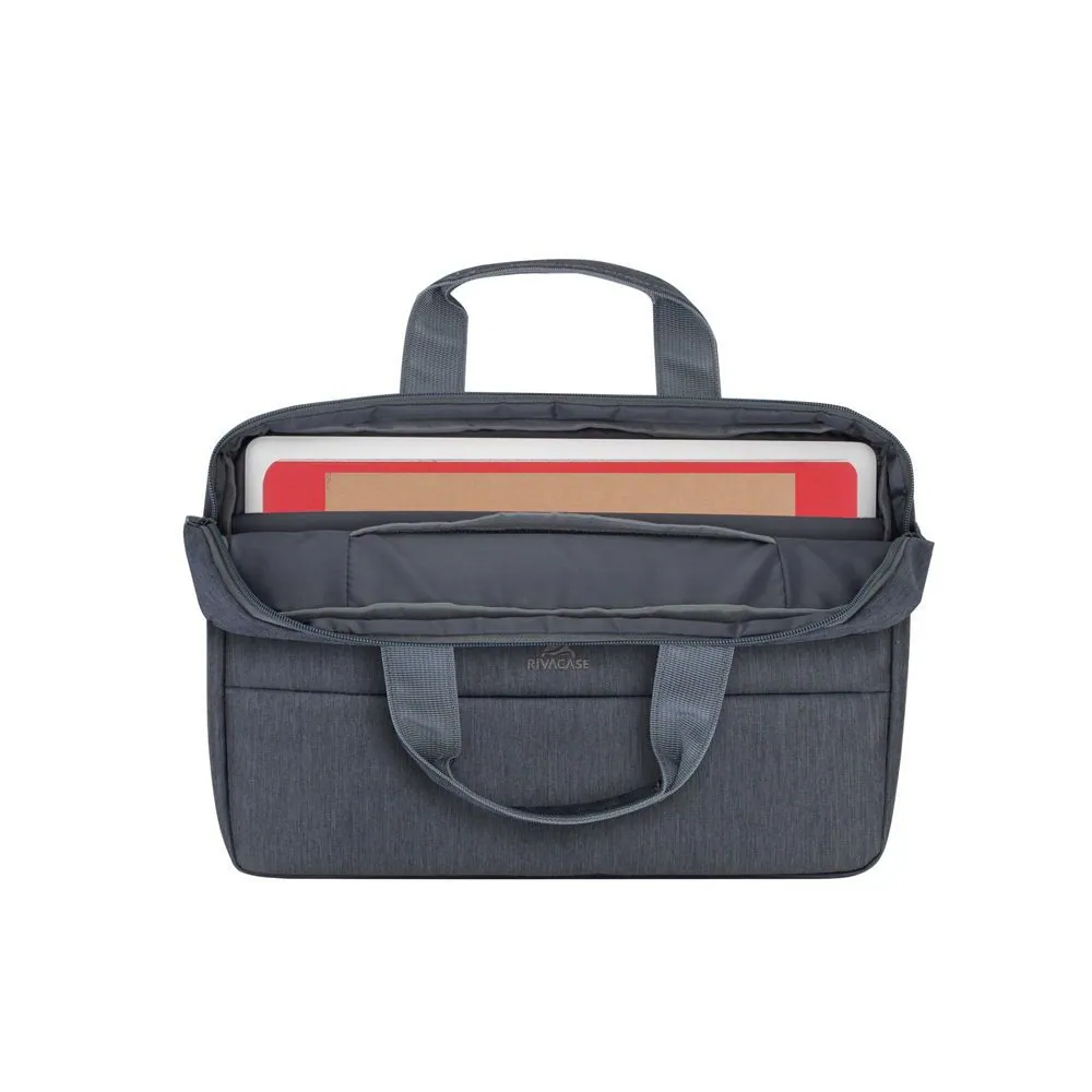 RivaCase 7522 Anti-theft Laptop Bag 14" Dark Grey – 12. kép