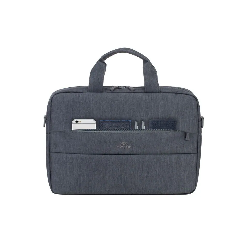RivaCase 7522 Anti-theft Laptop Bag 14" Dark Grey – 4. kép