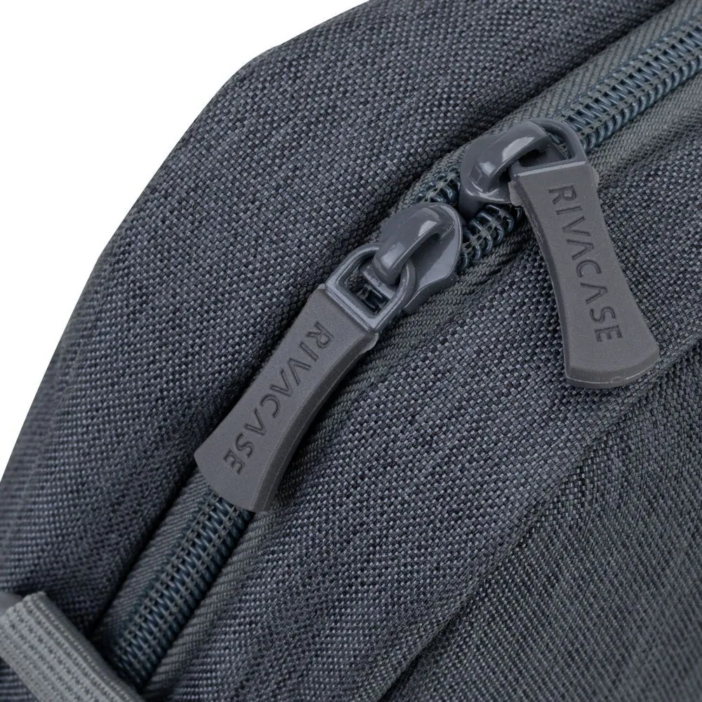 RivaCase 7522 Anti-theft Laptop Bag 14" Dark Grey – 8. kép