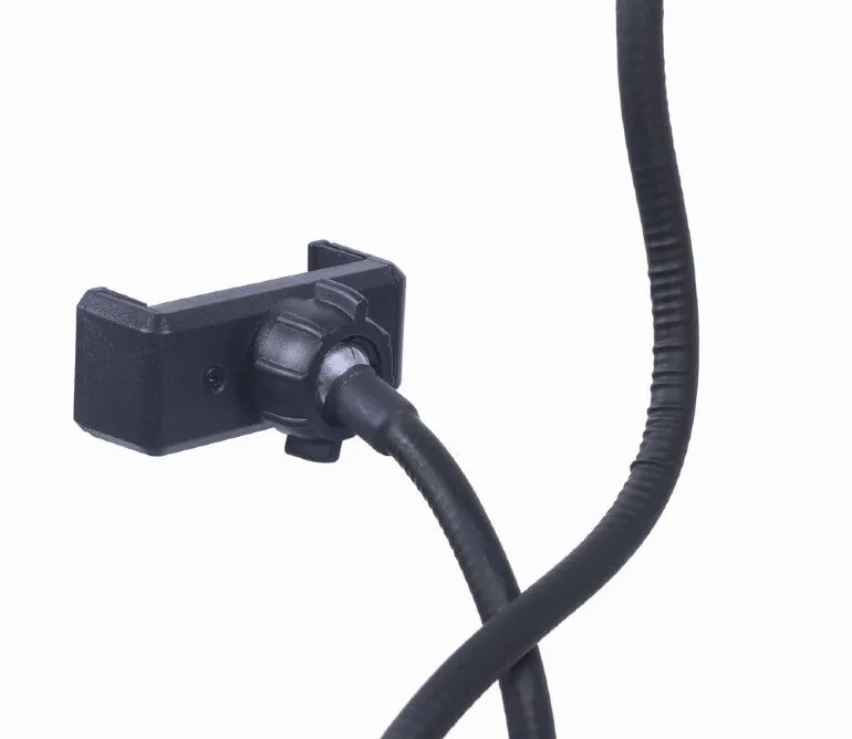 Gembird LED-RING4-PH-01 Selfie Ring Light With Phone Holder – 2. kép