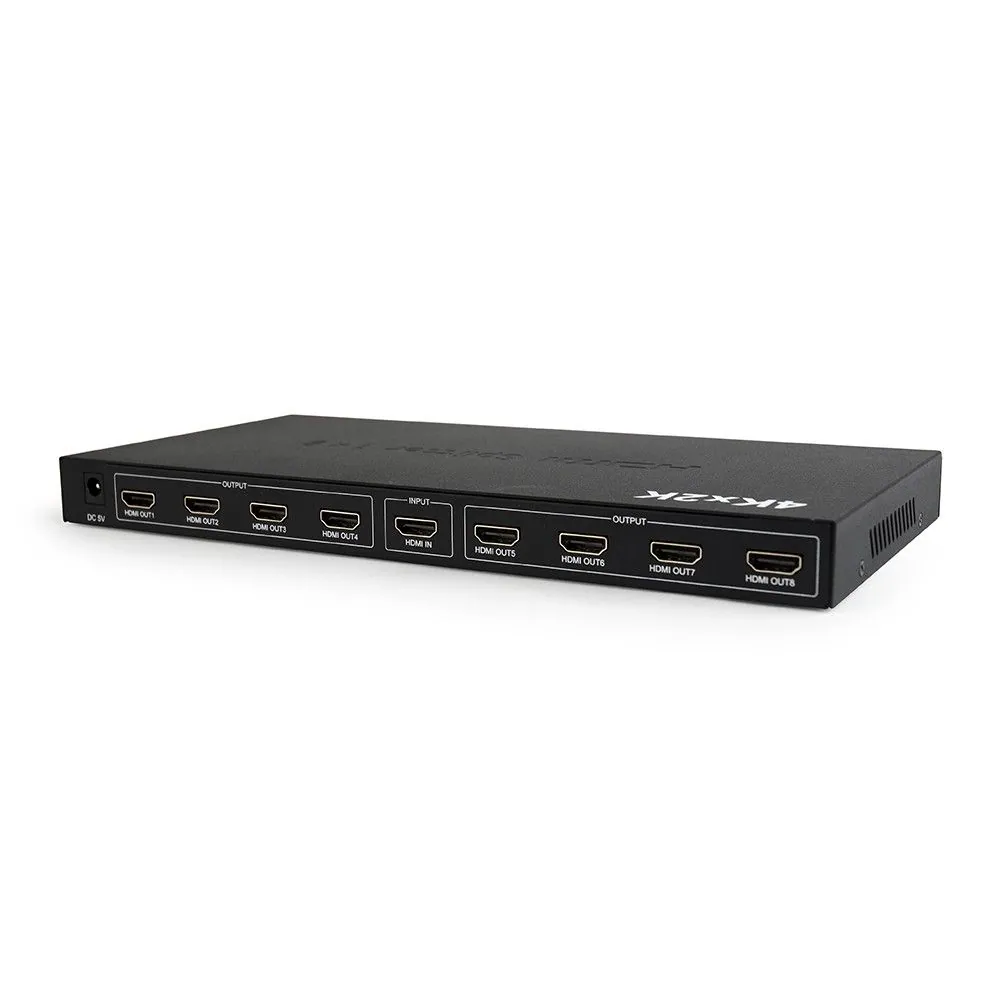 Gembird DSP-8PH4-03 HDMI Splitter 8 ports Black – 2. kép