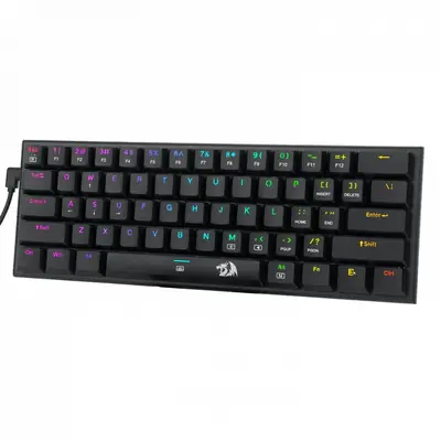 Redragon Anivia, wired mechanical keyboard,RGB, blue switch Black HU – 2. kép