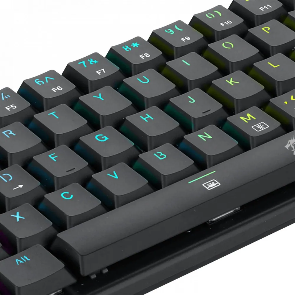 Redragon Anivia, wired mechanical keyboard,RGB, blue switch Black HU – 3. kép