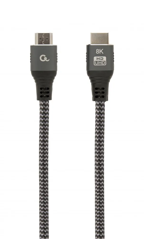 Gembird CCB-HDMI8K-1M Ultra High Speed HDMI cable with Ethernet 8K Select Plus Series 1m Grey