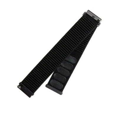 FIXED Nylon Szíj okosórához 22mm széles Fekete – 2. kép