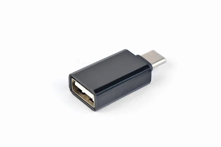 Gembird CC-USB2-CMAF-A USB 2.0 Type-C Adapter Black – 2. kép
