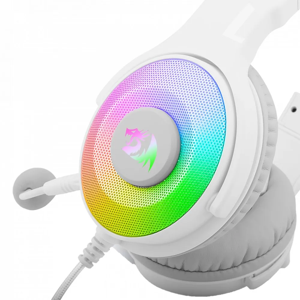 Redragon Pandora 2 White, Gaming headset w/adapter (XBOX PS4) – 4. kép