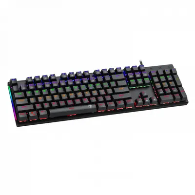 T-Dagger Naxos Wired Keyboard Blue Switch Black HU – 2. kép
