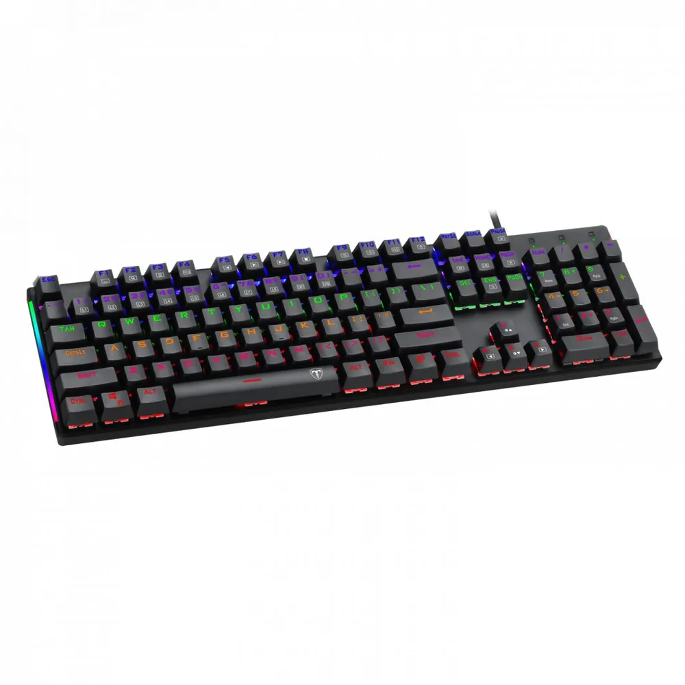 T-Dagger Naxos Wired Keyboard Blue Switch Black HU – 2. kép