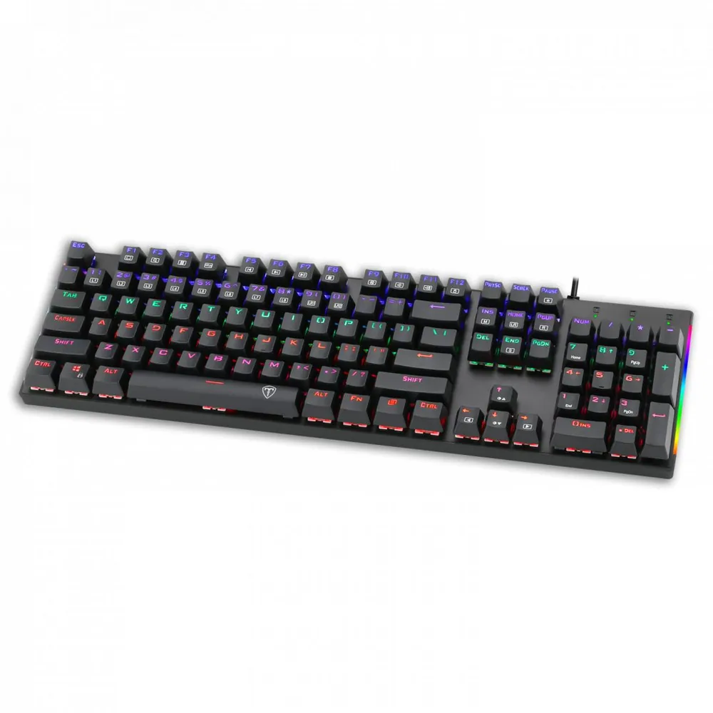T-Dagger Naxos Wired Keyboard Blue Switch Black HU – 6. kép