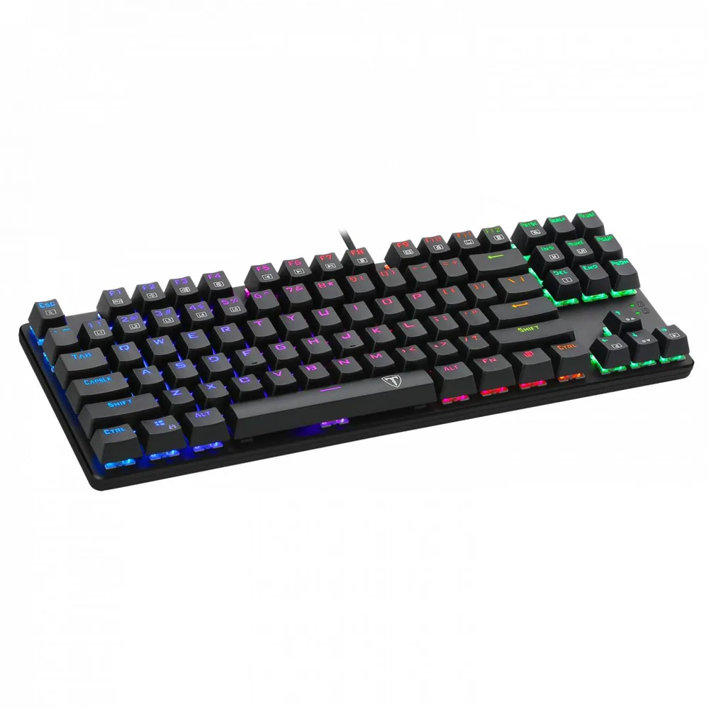 T-Dagger Bora Wired Keyboard Blue Switch Black HU – 2. kép