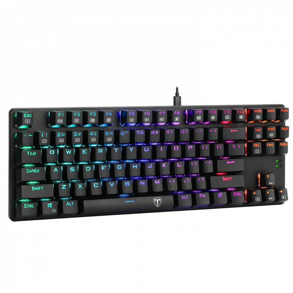 T-Dagger Bora Wired Keyboard Blue Switch Black HU – 3. kép
