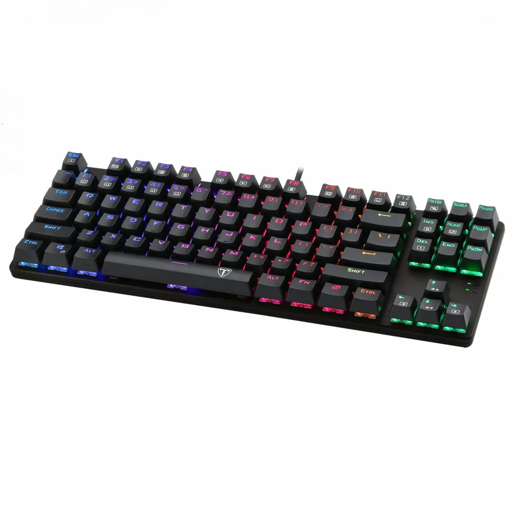 T-Dagger Bora Wired Keyboard Blue Switch Black HU – 4. kép