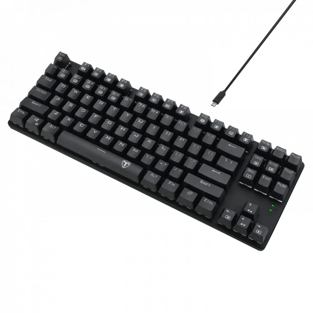 T-Dagger Bora Wired Keyboard Blue Switch Black HU – 8. kép
