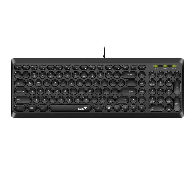 Genius SlimStar Q200 Keyboard Black HU – 2. kép