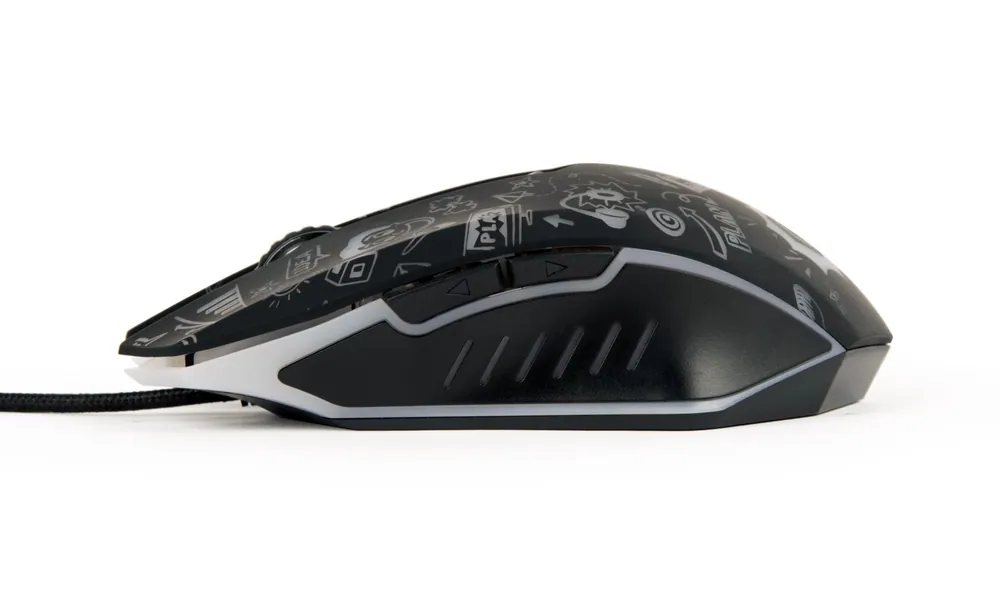 Gembird MUS-6B-GRAFIX-01 optical mouse Black – 4. kép