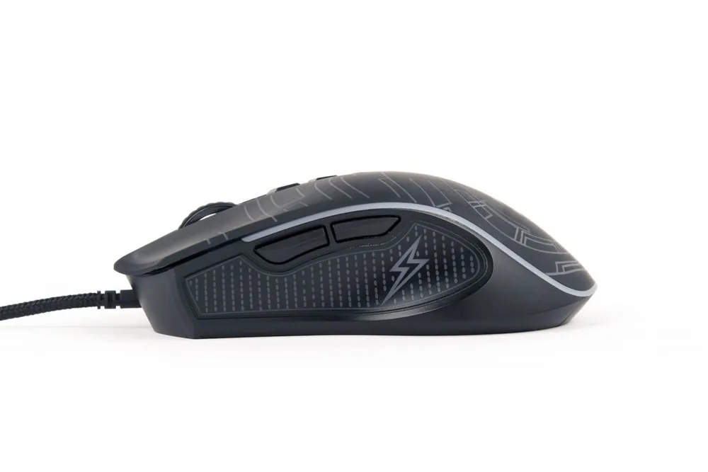 Gembird MUSG-RGB-01 Gaming mouse Black – 2. kép