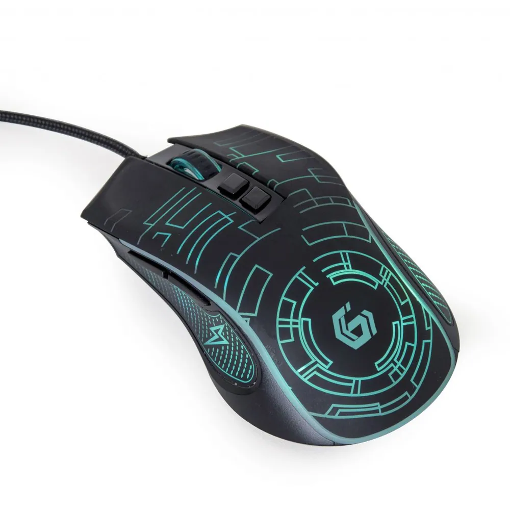 Gembird MUSG-RGB-01 Gaming mouse Black – 3. kép