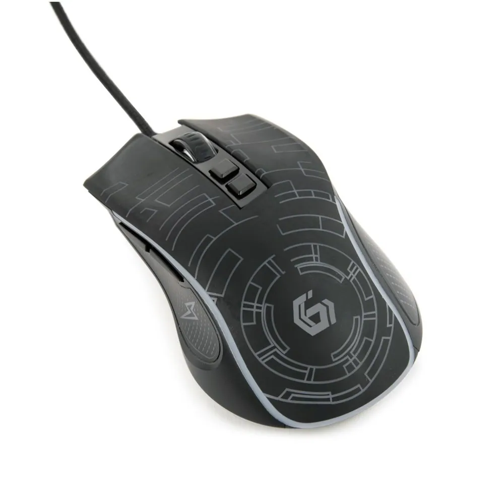 Gembird MUSG-RGB-01 Gaming mouse Black – 5. kép